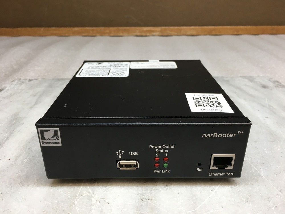 Synaccess NetBooter No 60950 Basic Switched PDU Power DIstribution Unit