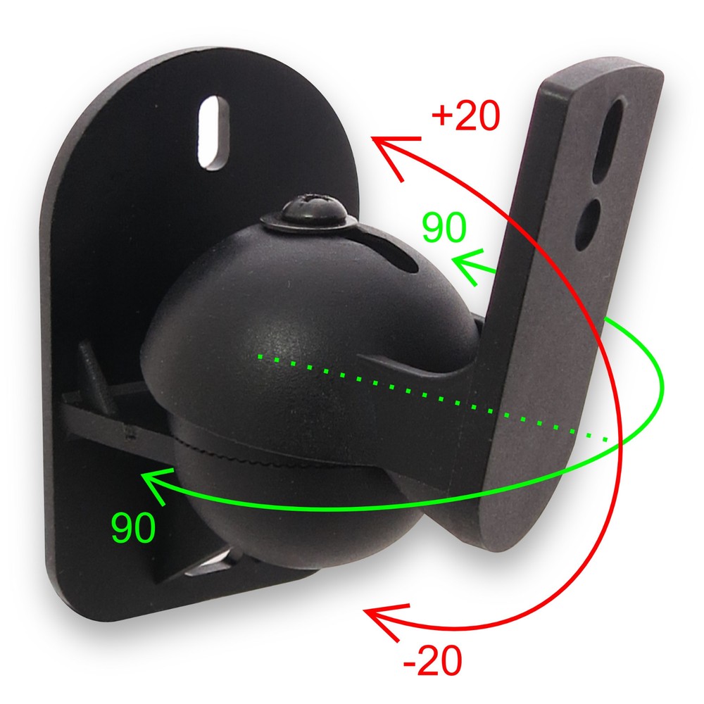 4 Surround sound speaker brackets Wall mount for Sony