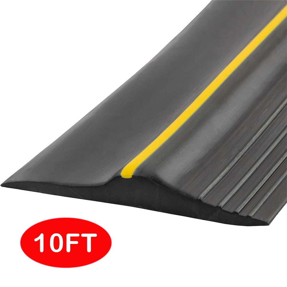 Universal Garage Door Threshold Seal Strip 10/20 Ft Kit Bottom Waterproof Rubber
