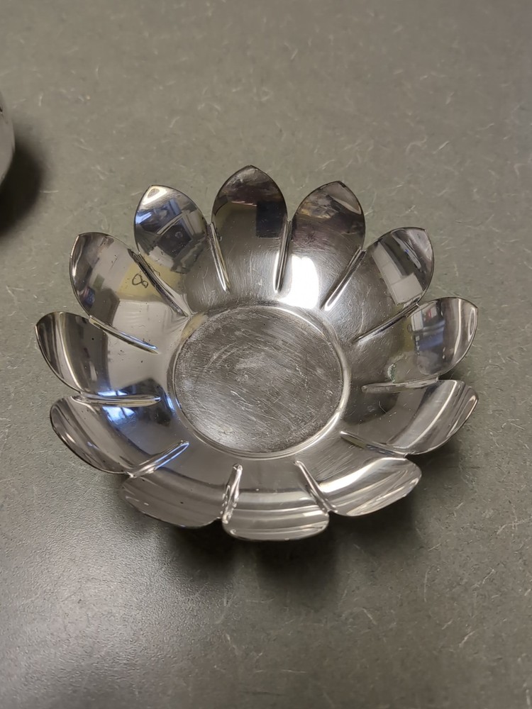 Vintage Reed & Barton 3002 Silver Plated 3 Pc. Flower Frog