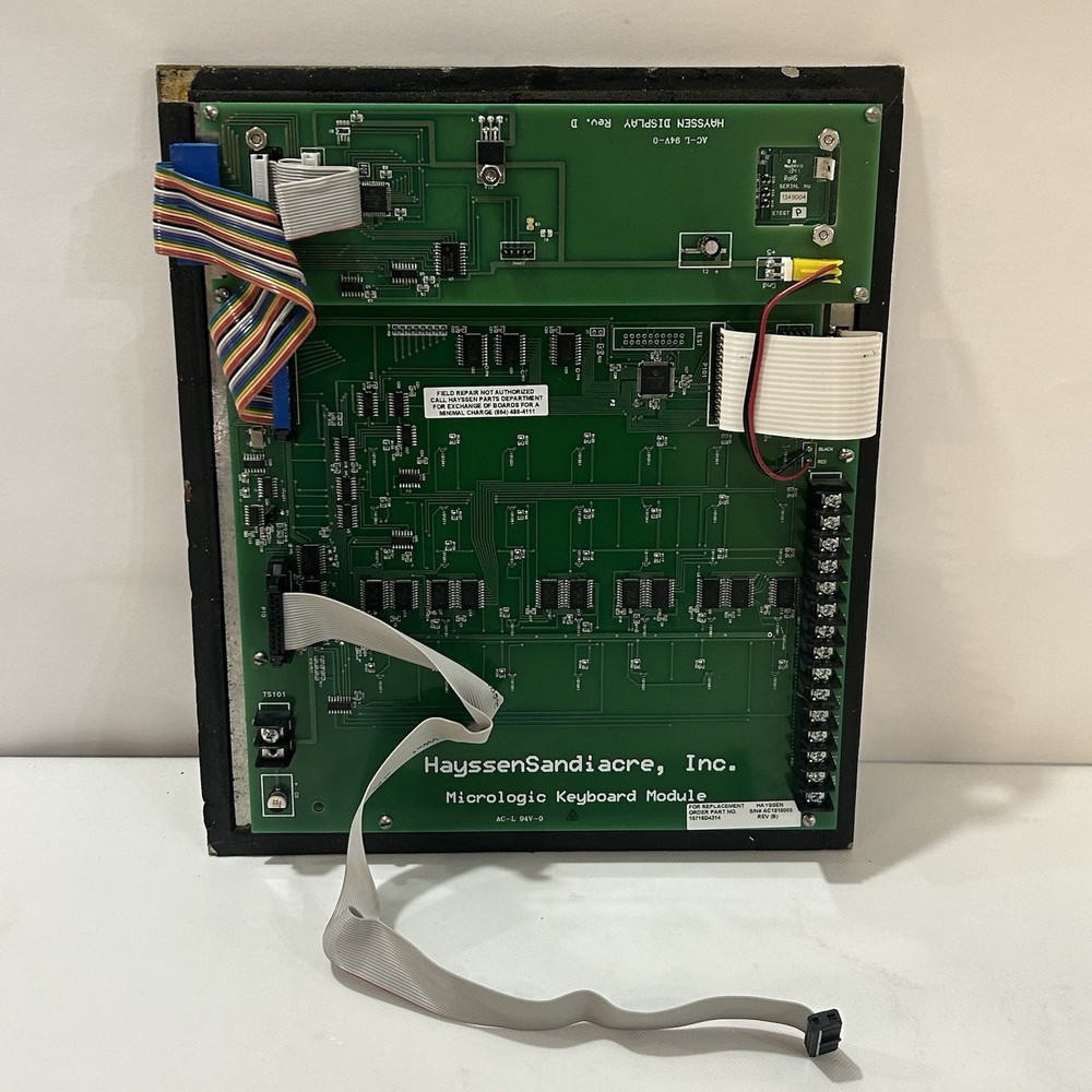 HAYSSEN MICRO-LOGIC 10716D4314 CONTROL KEYPAD DISPLAY BOARD