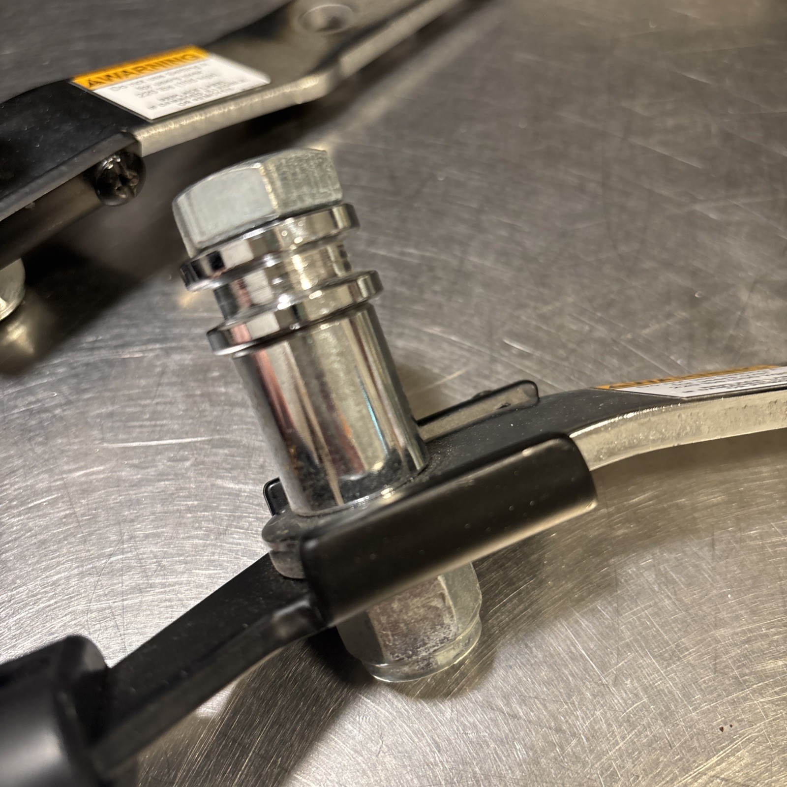 Teeter Hang Ups Inversion Table Replacement 3 Hole Hinges with Handles