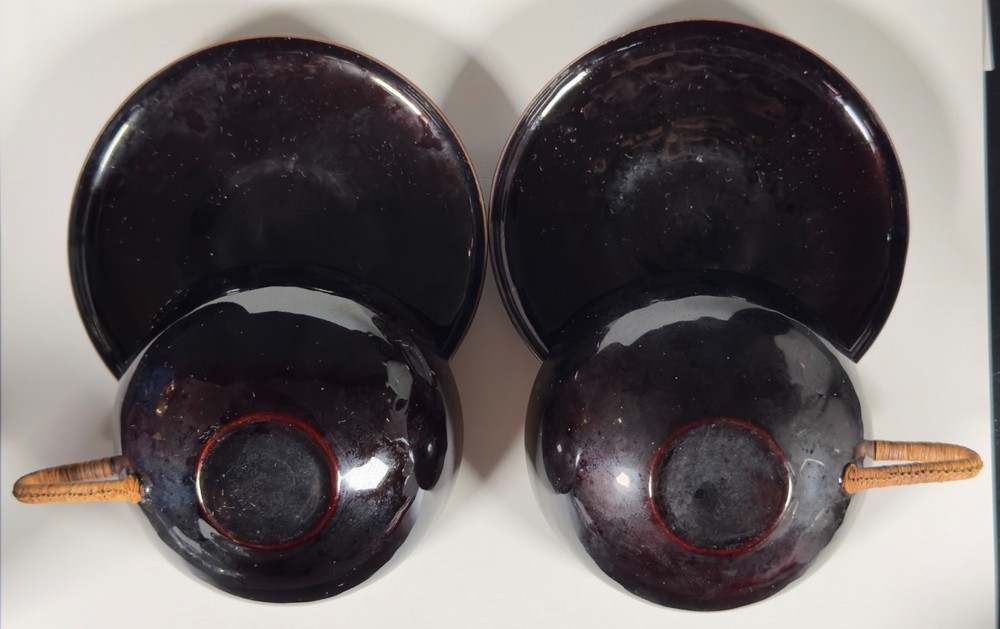 Pair Steinbuck Cups and Saucers Email