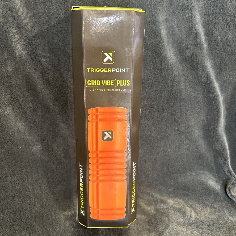TriggerPoint GRID Vibe Plus Foam Roller - Orange. New Open Box