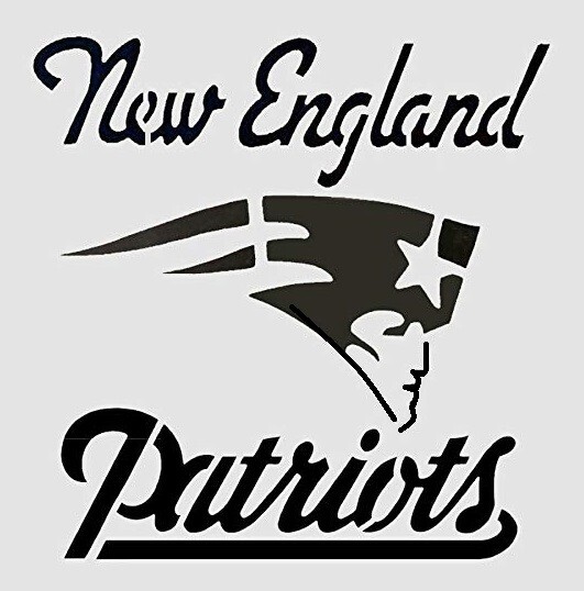 10"x10" Clear Plastic Stencil - Patriots (SY75)