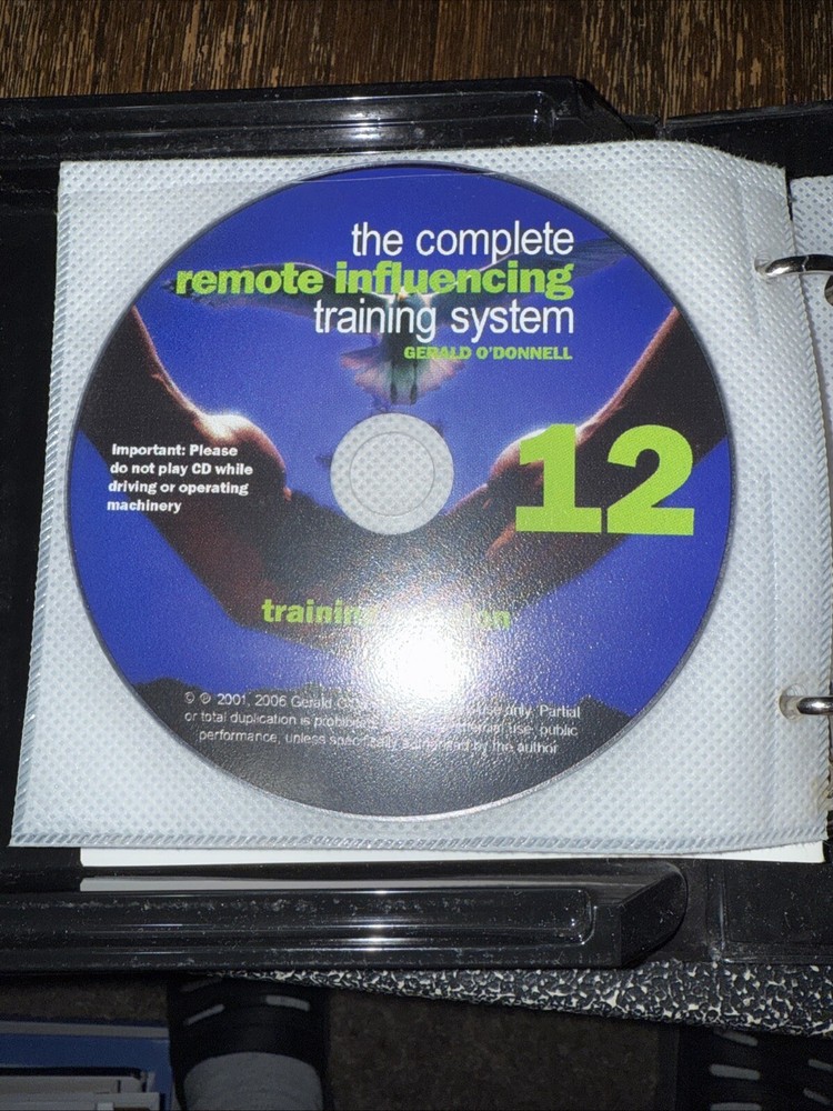 GERALD O'DONNELL "ARVARI Remote Influencing" *Missing 2 Discs* Please READ