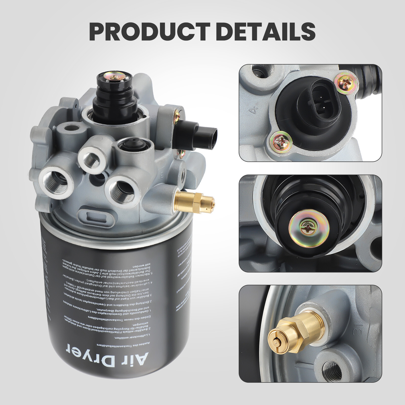 Air Dryer For Volvo SS1200P for International Kenworth Ref R955082 R955315