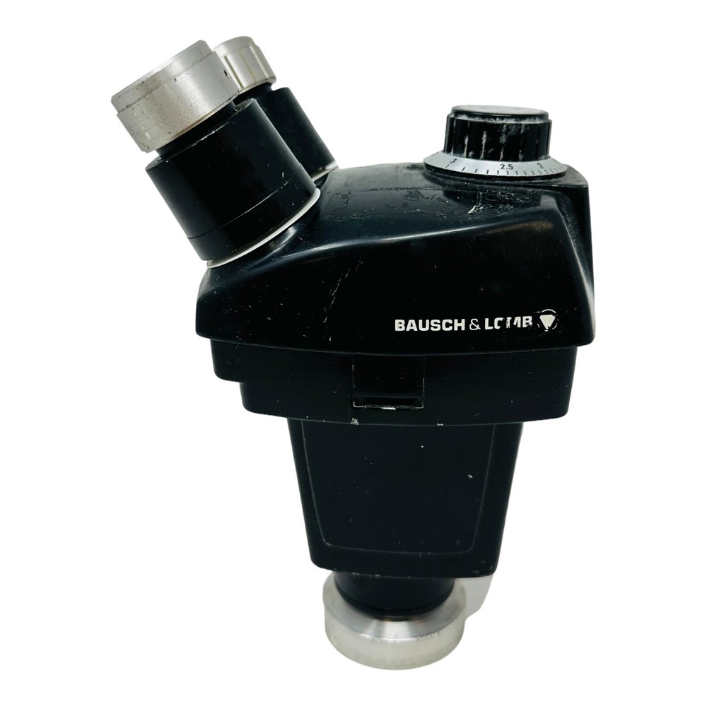 BAUSCH & LOMB 0.7-3X BLACK MICROSCOPE HEAD