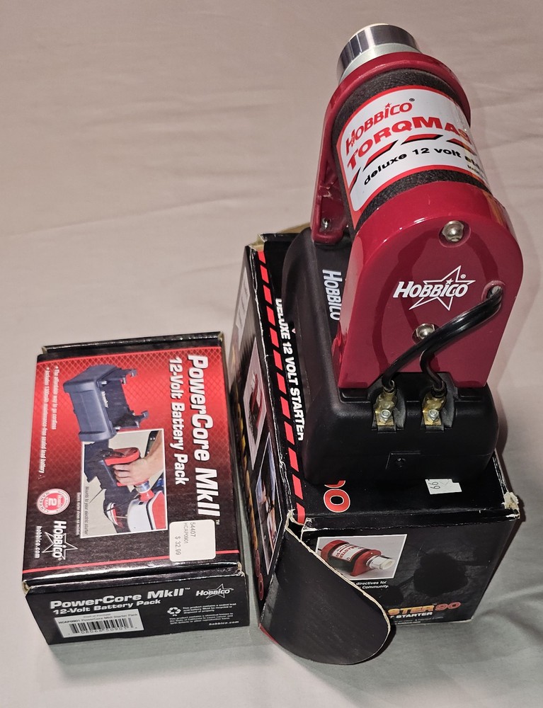 Hobbico TorqMaster 90 with PowerCore MkII + Charger Bundle + Starter Probe Tool