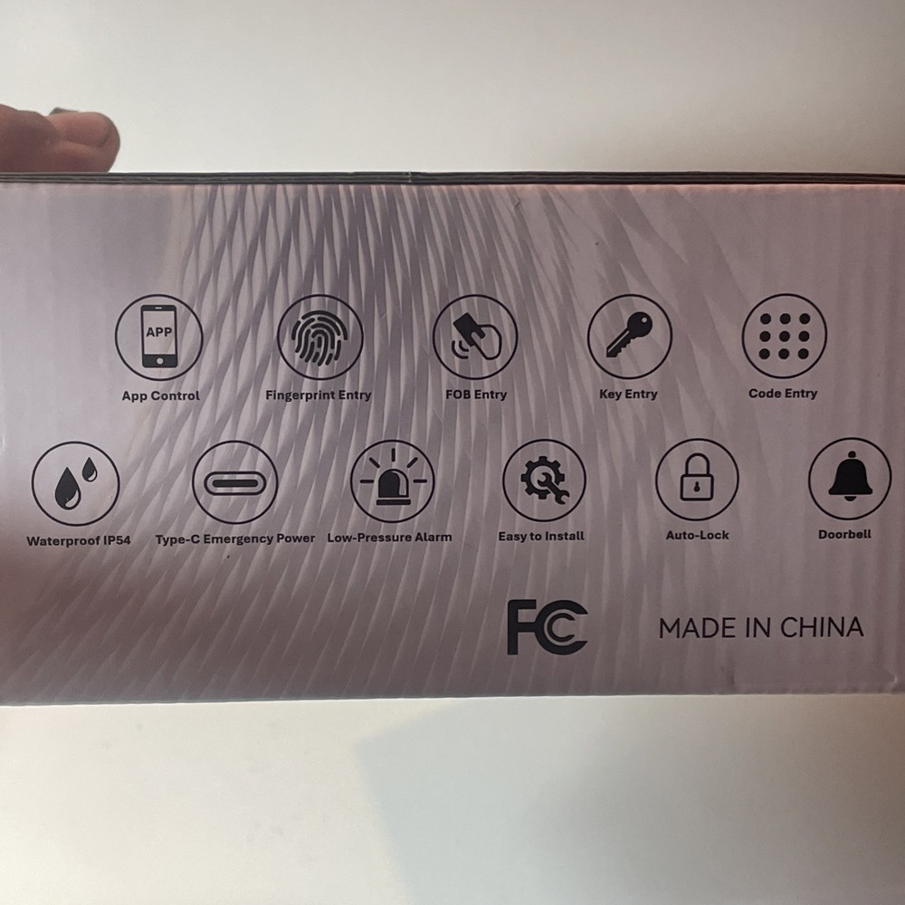 Code Belle Smart Deadbolt Lock Bluetooth (new)