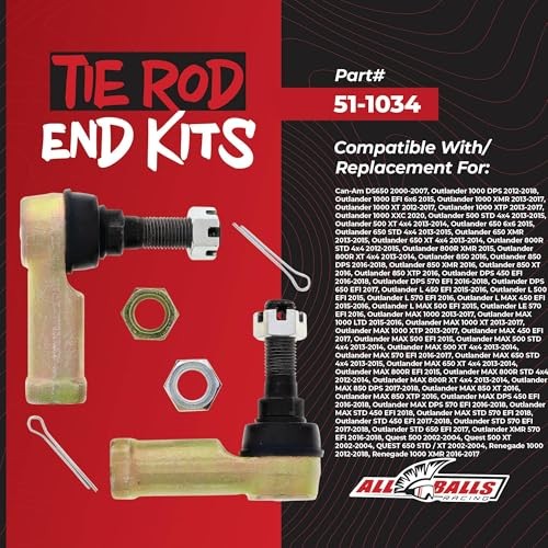 Racing Tie Rod End Kit compatible with/replacement for - Outer Only Can-Am
