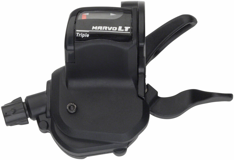 microSHIFT MarvoLT Left Trigger Shifter Triple Steel Lever Optical Gear