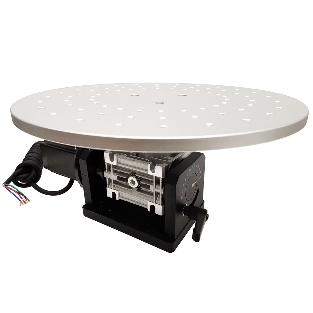 360 Degree Electric Rotating Laser Marking Machine Table Diameter 30CM 110V