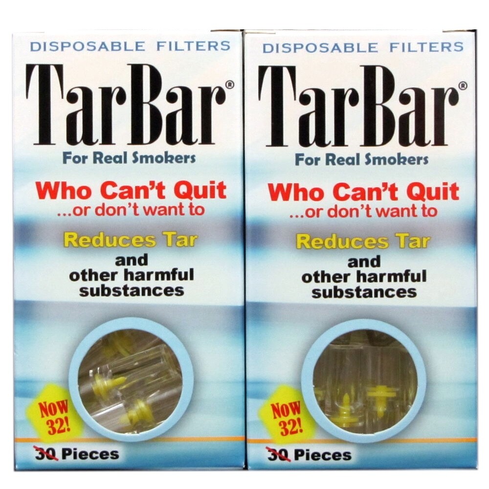 TarBar Cigarette Filters Disposable - 10 BOXES 320 Filters Total