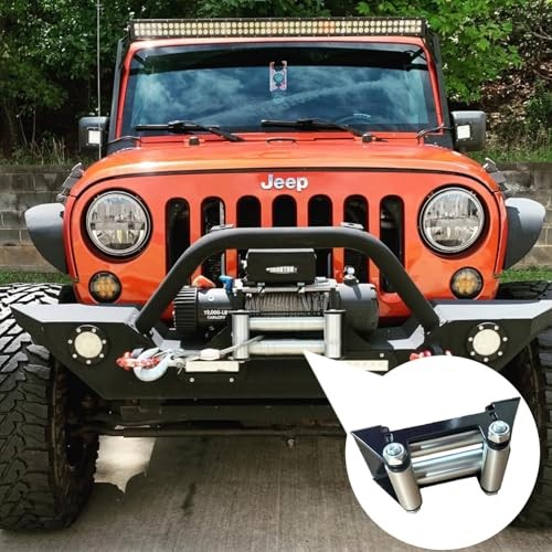 4-7/8" Winch Roller Fairlead for ATV/UTV Winches 4500 lbs or Less, Winch