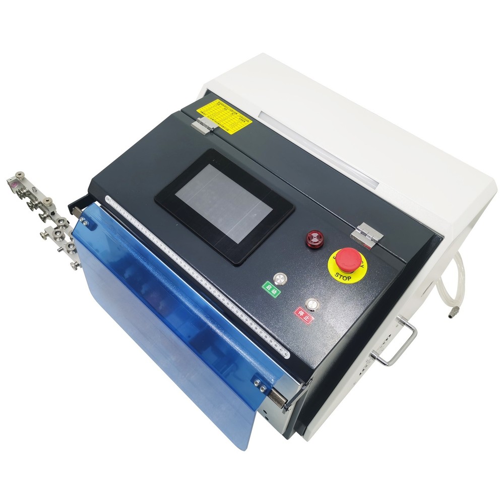 110V Fully Automatic Pneumatic Computer Wire Stripping Bending Machine
