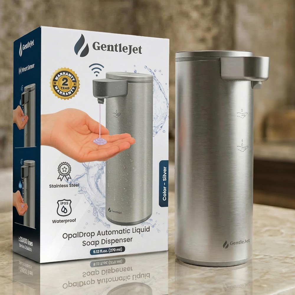 OpalDrop Automatic Liquid Soap Dispenser for Kitchen Sink – Touchless No-Drip...
