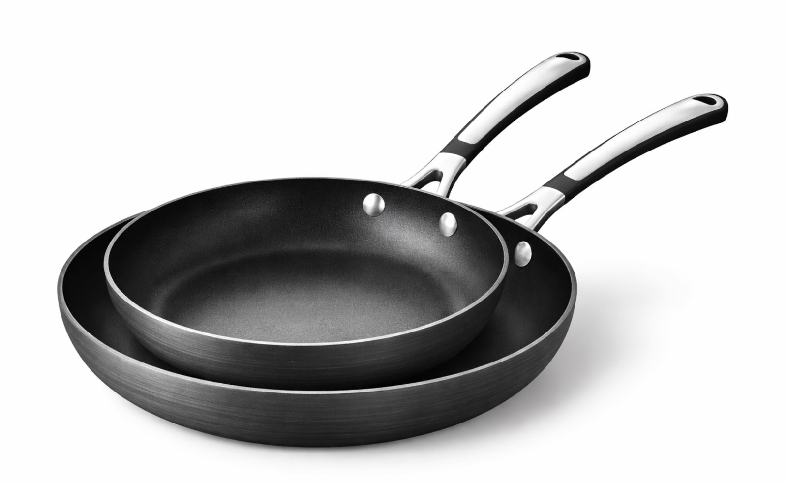 NEW Calphalon Simply Nonstick 8 & 10 inch Aluminum Frying Pan - 2 piece set!
