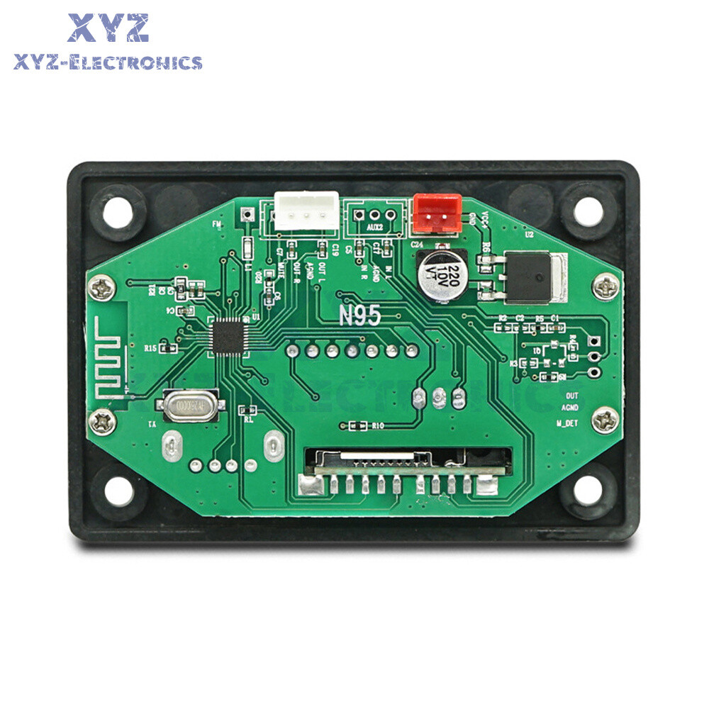 DC7-20V 2*40W Bluetooth Digital Audio Player MP3 Decoder / Power Amplifier Board