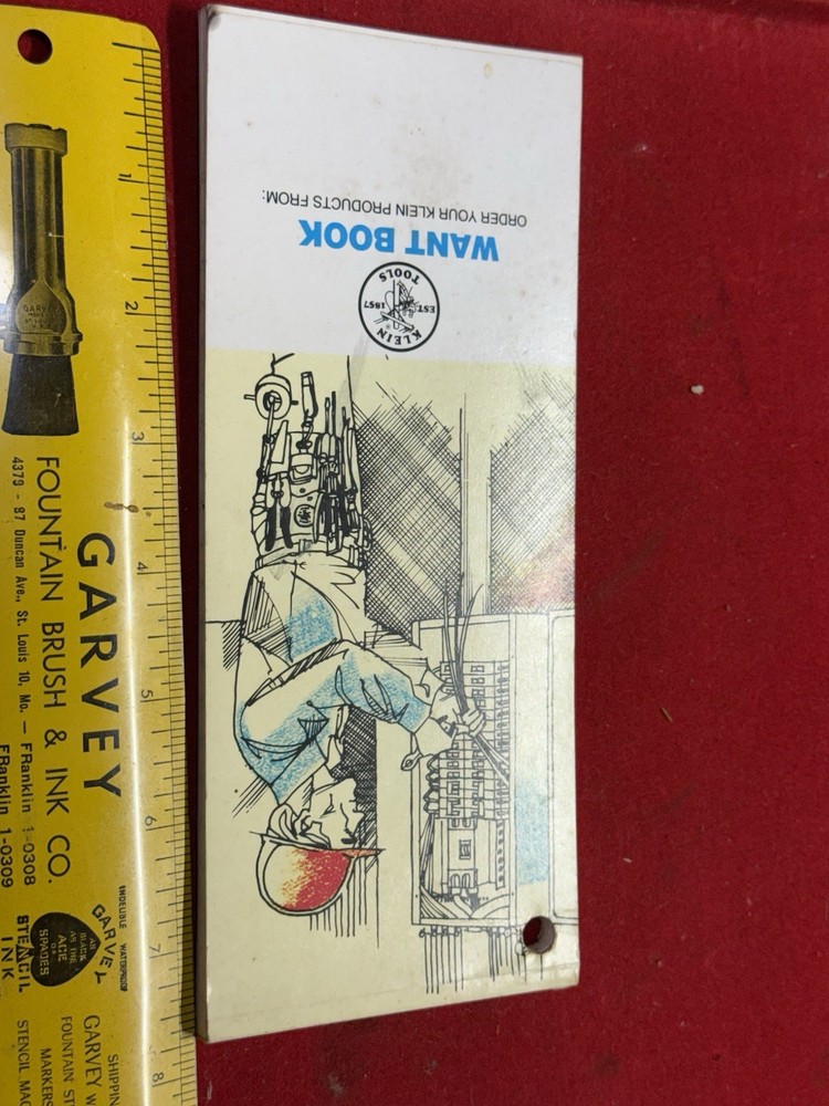 Klein Tools Want Book