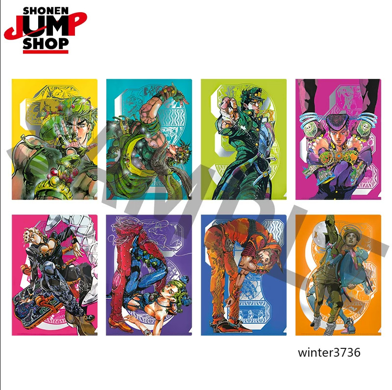 JoJo's Bizarre Adventure Anime Peripheral Jonathan Joestar Theme File Folder