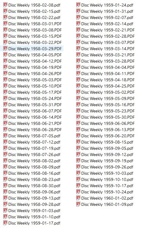 DISC WEEKLY (UK) 69 Classic Issue Collection In PDF Format On USB Thumb Drive