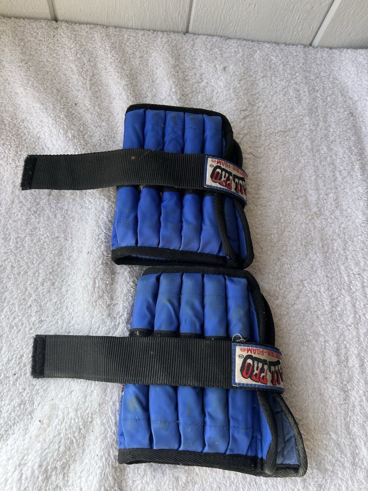 TWO ALL PRO 5LB - ADJUSTABLE ANKLE WEIGHT - COMPLETE - 10lb Total