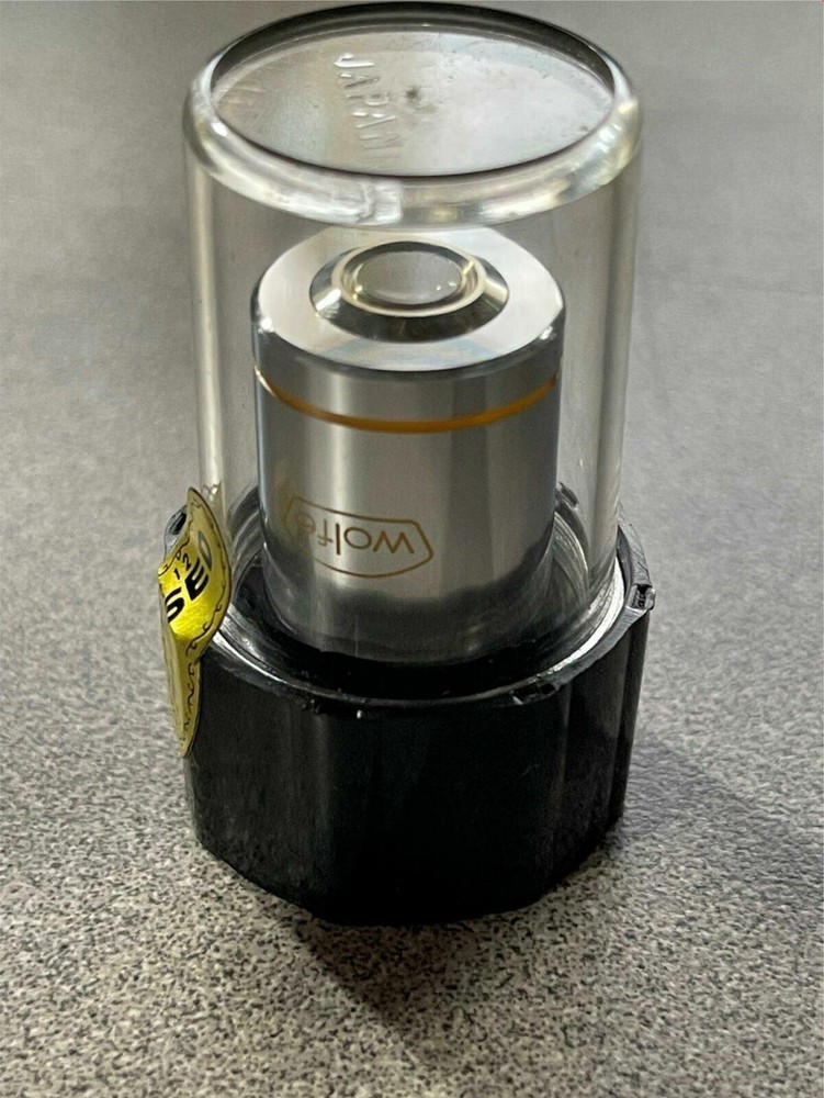 ONE (1) NEW Wolfe MICROSCOPE OBJECTIVE 10 / 0.25