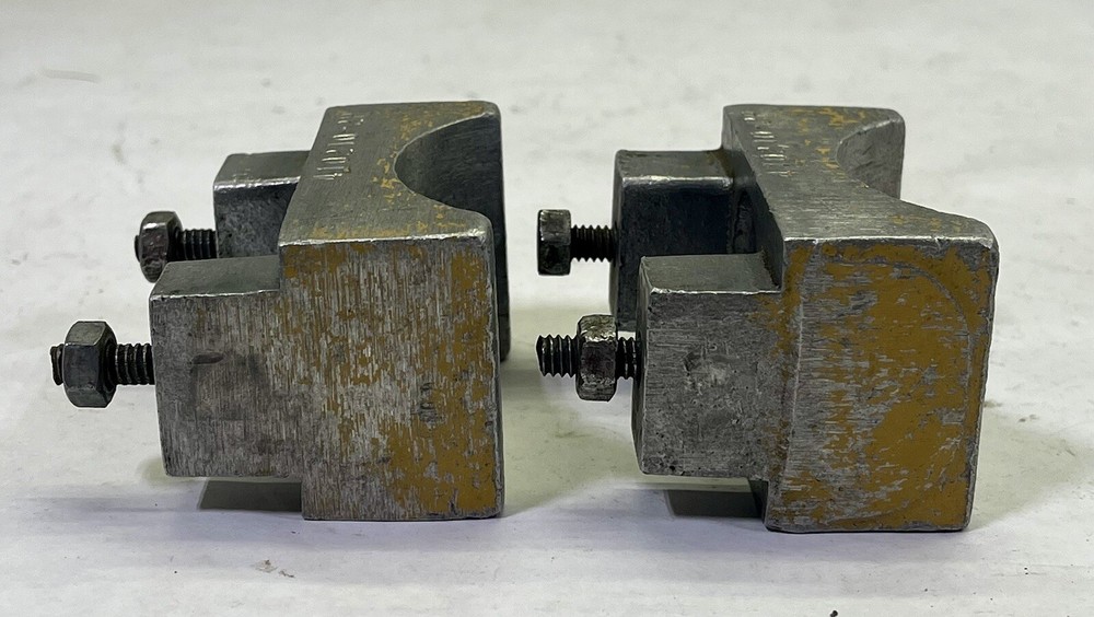 2" IPS Mcelroy Sidewall Fusion Saddle Sidewall Clamping Insert Set Used