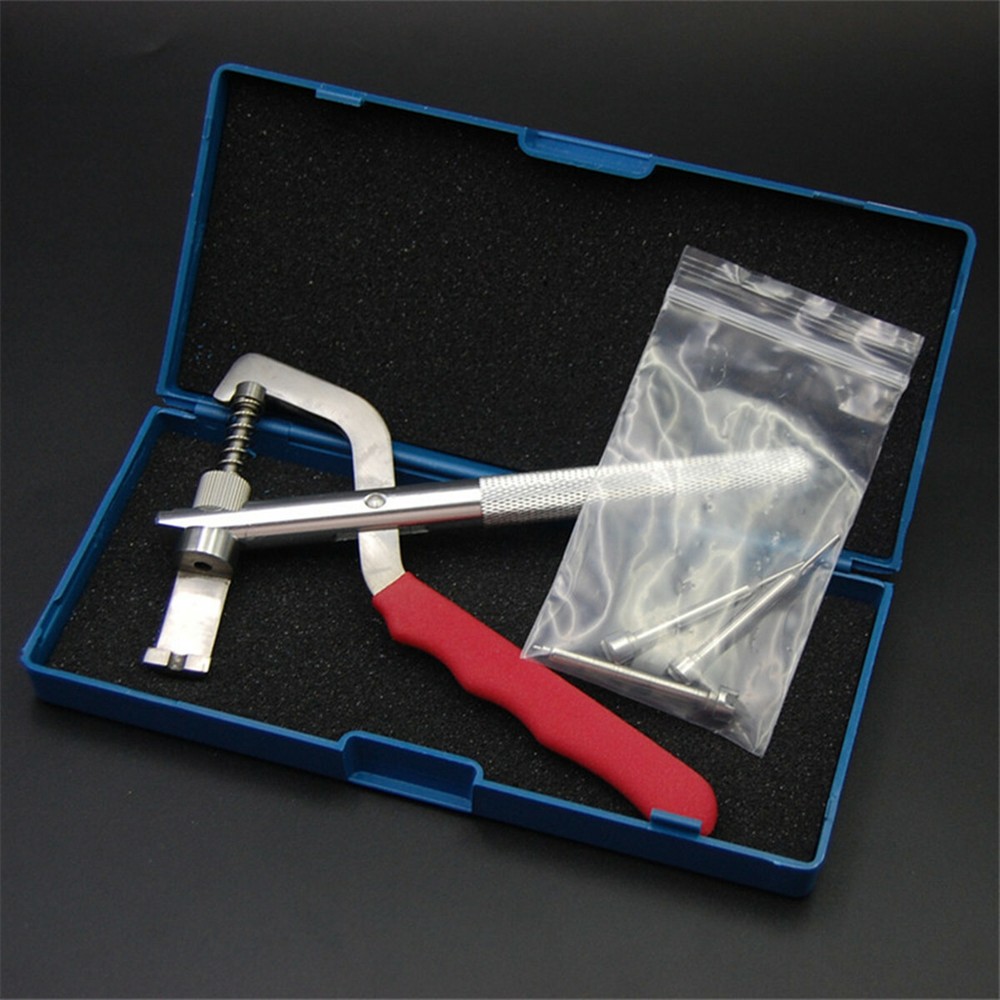 Car Key Blade Remote Pin Disassembling Plier Lock Tools Kit W/Box Accessories