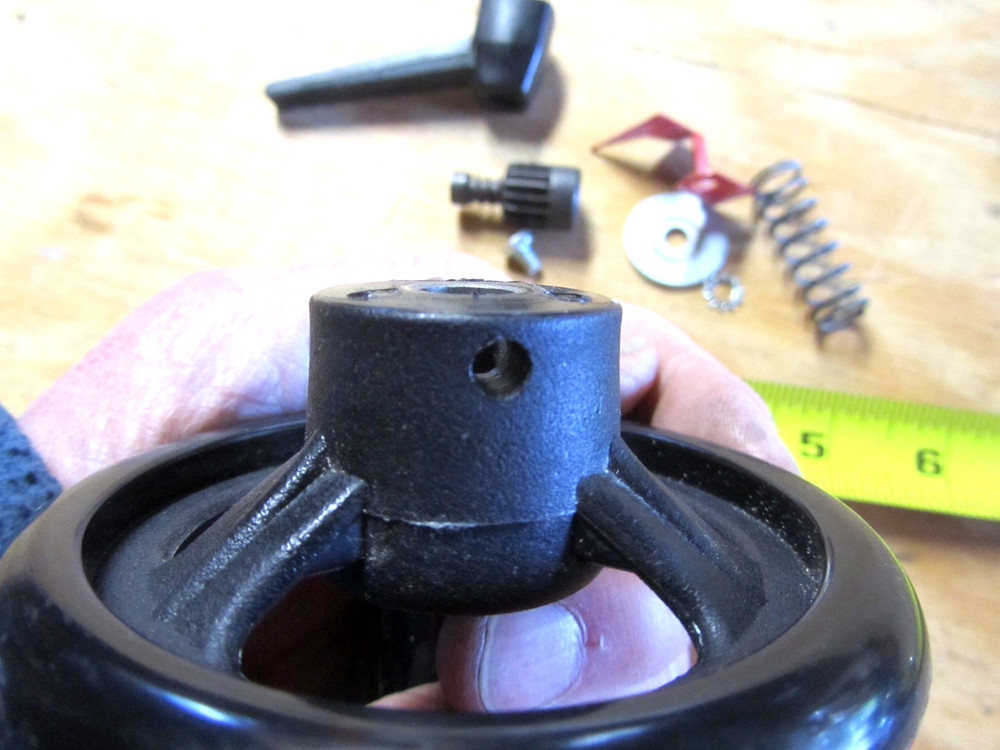 Blade Elevation Handwheel + Misc. From Model 3400 Skilsaw 10" Table Saw