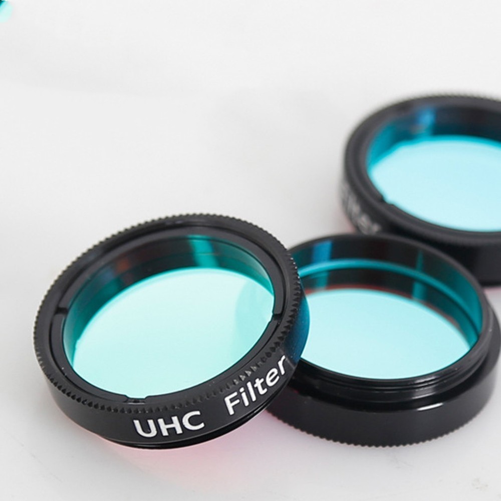 Threaded Eyepiece Compatible Telescopes UHC Filter for Improved Contrast