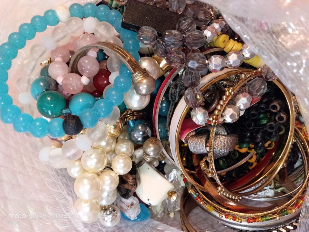 1 Lb POUND Lot Bag Mixed Jewelry Vintage Now Fashion SELL WEAR CRAFT GIFT REPAIR