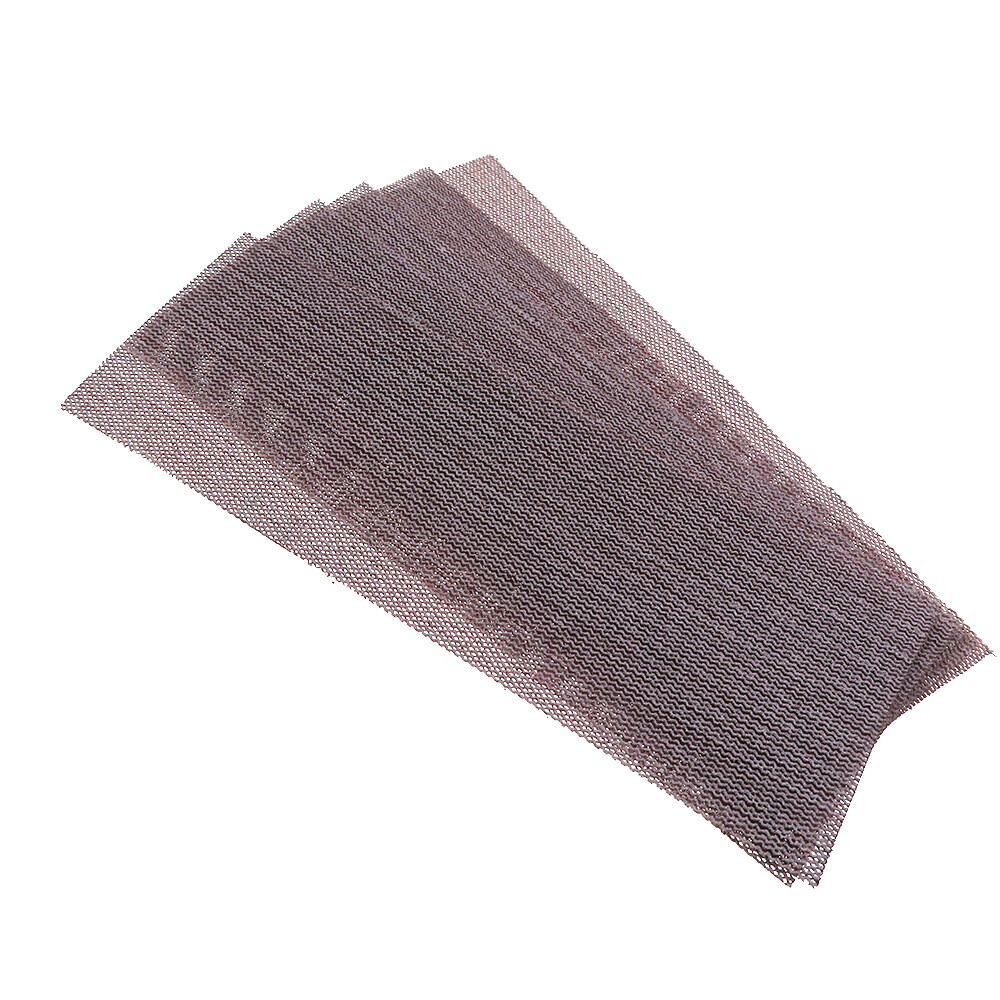 70*198mm Rectangles Grid Sandpaper 80-1000 Grit Hook & Loop Mesh Drywall Sanding