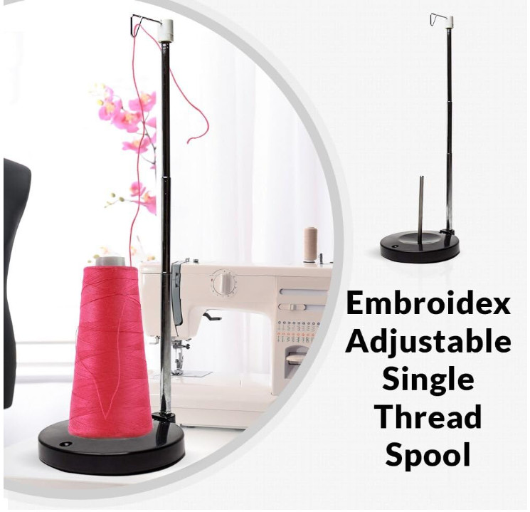 Embroidex Adjustable Thread Spool Holder for Embroidery & Sewing