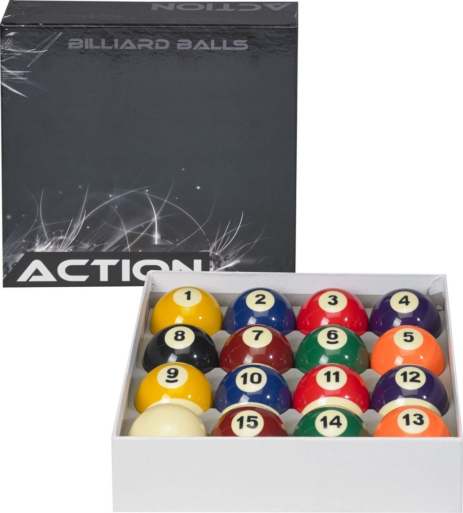 Action Standard Pool Ball Set - BBSTD