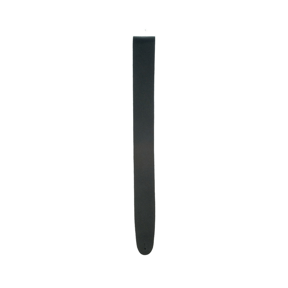 D'Addario Basic Leather 2.5" Guitar Strap, Black
