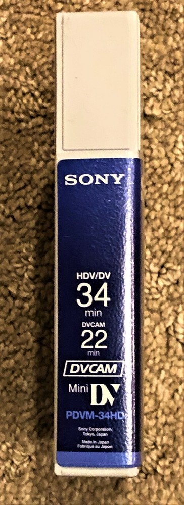 Sony PDVM-34HD Digital Videocassette