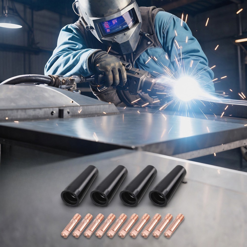 Quality Materials in a Complete For MIG Welder Accessory Pack with nozzles