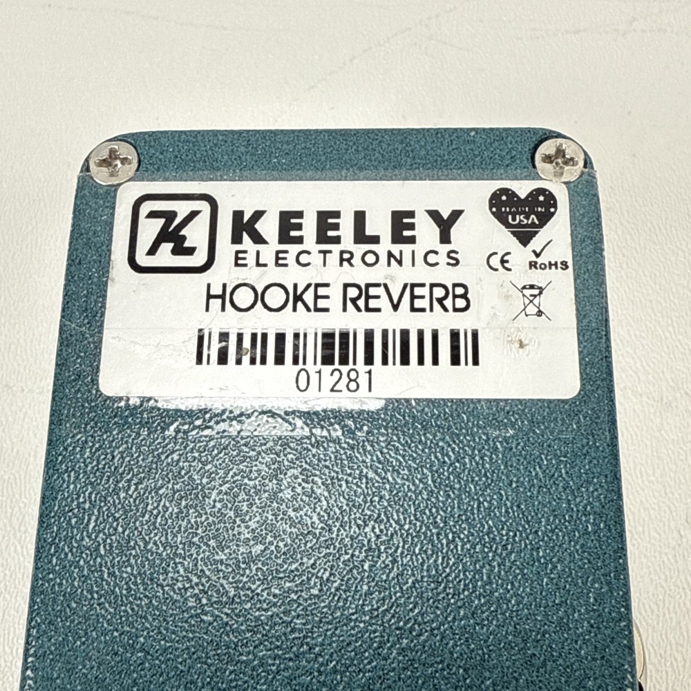 Keeley Hooke Spring Reverb Effects Pedal
