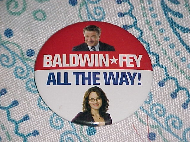 "30 ROCK" Promotional Magnet Button FOR DVD RELEASE 2016