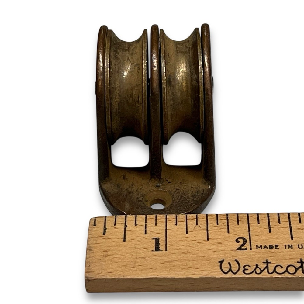 Bronze Double Fairlead 3/8" Line-TWO AVAILABLE