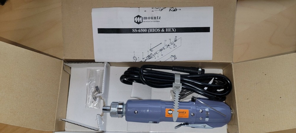 HIOS / MOUNTZ SS-6500 Electric Screwdriver