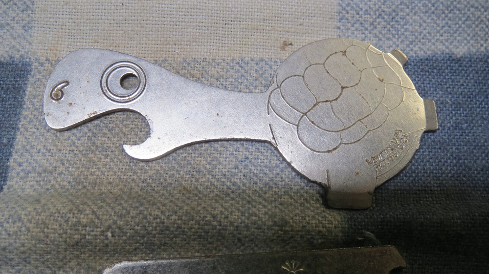 5 Vintage Bottle Openers, Schmidt's, Reingold, Beer Baron