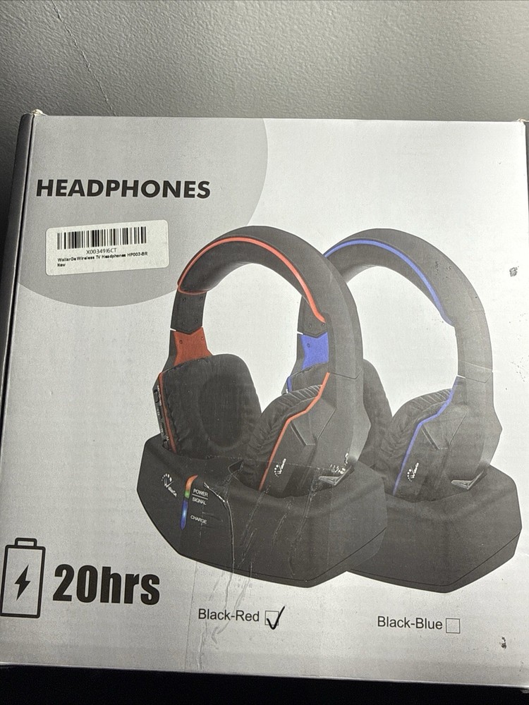 WallardGe Wireless TV Headphones, 100 Ft Wireless Range