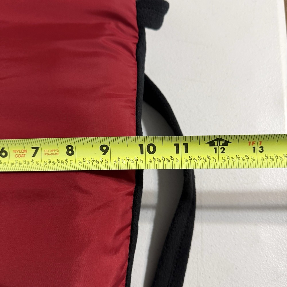 Two Nike Foldable Backpack Travel Blanket Red Black Stadium