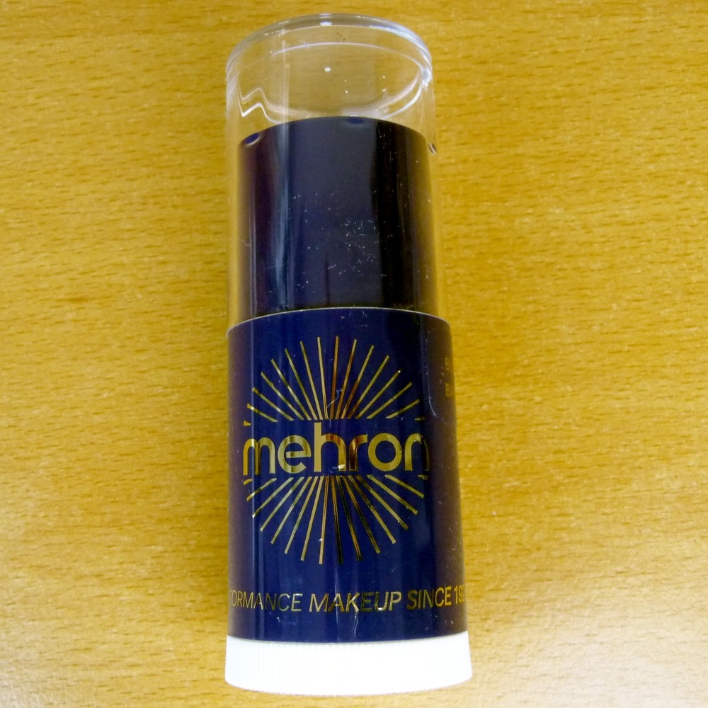 Mehron pushup grease base makeup Black BA. E-30