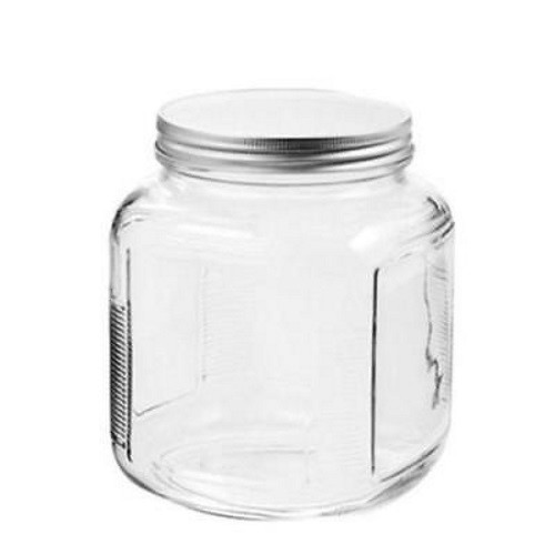 1 GALLON ANCHOR HOCKING PLASTIC REPLACEMENT LID W / POLY LINER