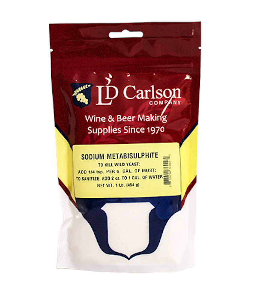 Sodium Metabisulphite for Wine Making - 1 lb