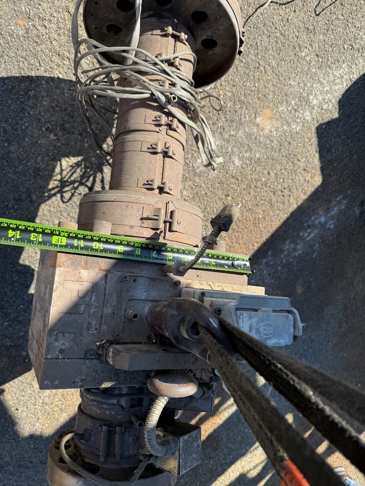 Used Static Mixer Feedblock for PTI Sheet Extruder